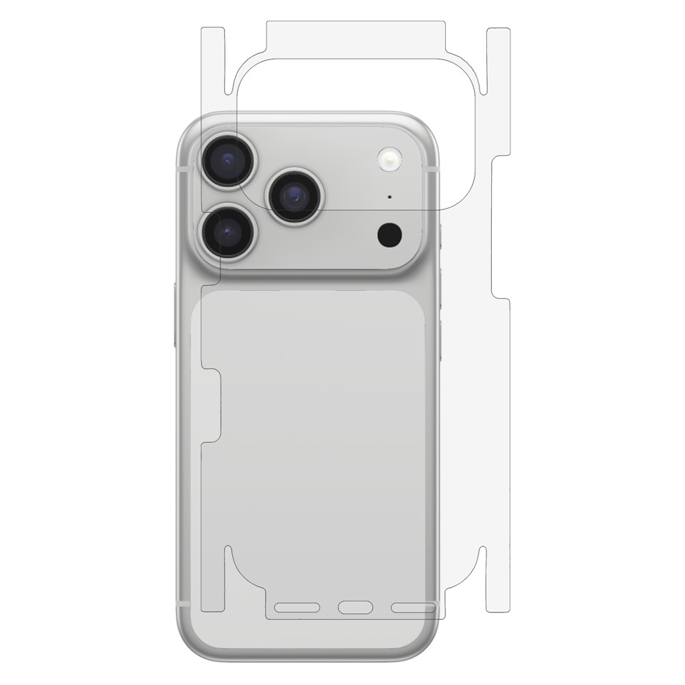OEM Rückschutzfolie für Apple iPhone 17 Pro Max, Kunststoff