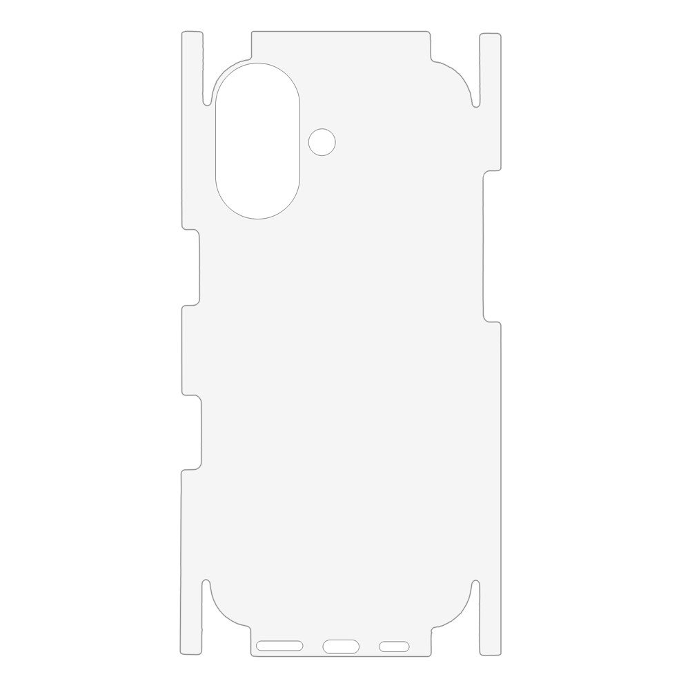 OEM Rückschutzfolie für Apple iPhone 17, Kunststoff