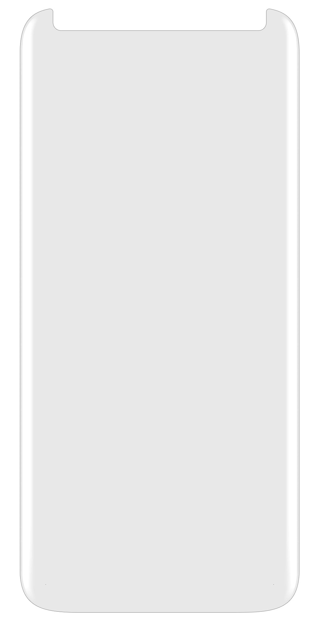 Blue Star Displayschutzfolie für Samsung Galaxy S8 G950, gehärtetes Glas, UV-Kleber