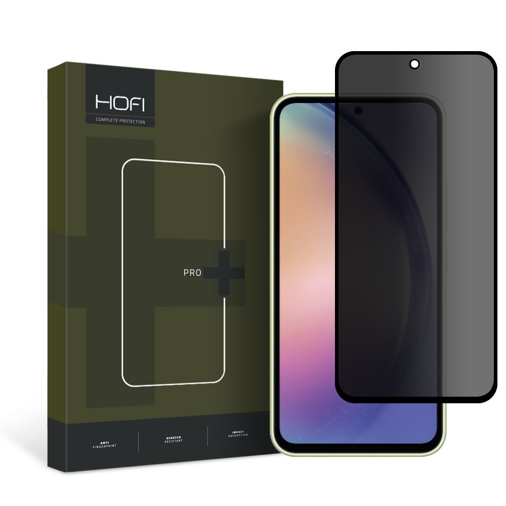 HOFI PRO+ Sichtschutzfolie für Samsung Galaxy A54 A546, sicheres Glas, Vollkleber