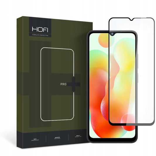 HOFI PRO+ Screen Protector for Xiaomi Redmi 12C, Tempered Glass, Full Glue, Black