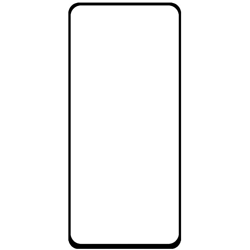 OEM-Displayschutzfolie für Samsung Galaxy S20 FE 2022 G781 / S20 FE 5G G781 / S20 FE G780, sicheres Glas, Vollkleber, 5D, Schwarz 