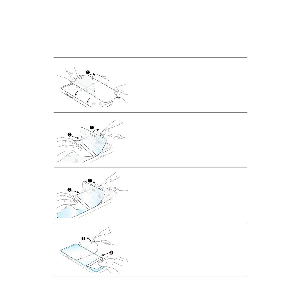 Schutzfolie Ringke Dual Easy für das Innendisplay des Samsung Galaxy Z Flip4 F721, Kunststoff, 2er-Set