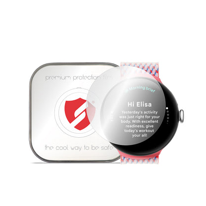 Smart Protection Premium Classic Schutzfolie für Google Pixel Watch 3 41mm, 4er-Set, Kunststoff