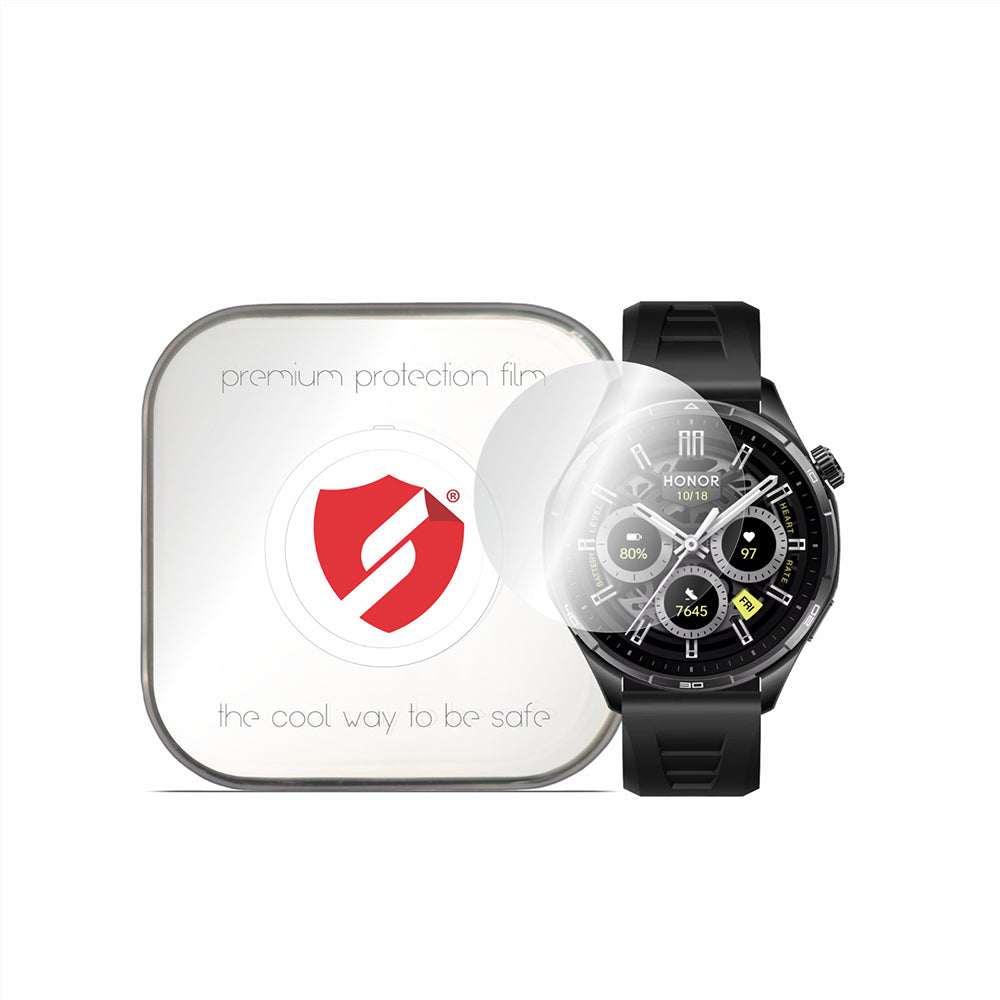 Smart Protection Premium Classic Schutzfolie für Honor Watch 6, Kunststoff, 4 Stück Set