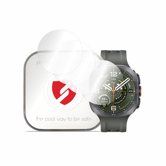 Smart Protection Premium Classic Schutzfolie für Samsung Galaxy Watch Ultra2, Kunststoff, 4er-Set