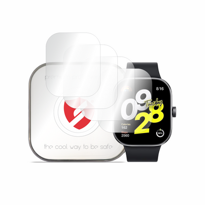Smart Protection Premium Classic Schutzfolie für Xiaomi Redmi Watch 4, 4 Stück Set, Kunststoff