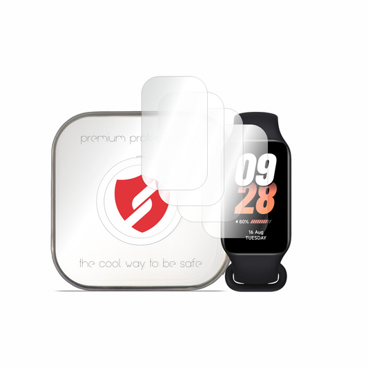 Smart Protection Premium Classic Schutzfolie für Xiaomi Smart Band 8 Active, 4 Stück Set, Kunststoff