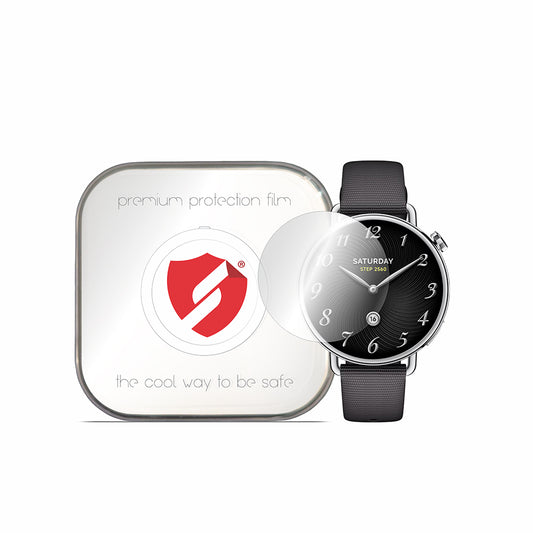 Schutzfolie Smart Protection Premium Classic für Xiaomi Watch S4, Set 4 Stück, Kunststoff