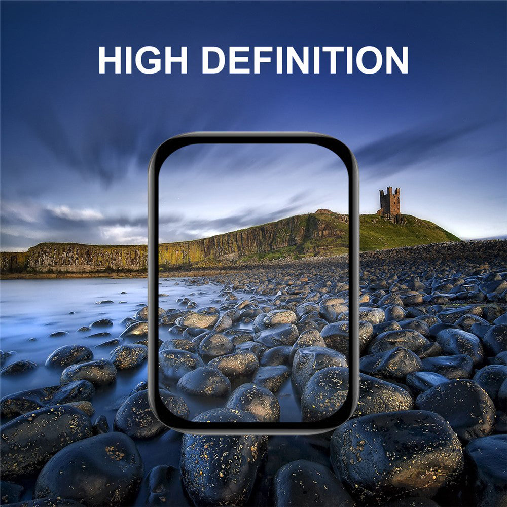 Schutzfolie Techsuit Nano Flex für Google Pixel Watch 4 45mm, Set 2 Stück, Kunststoff, Schwarz