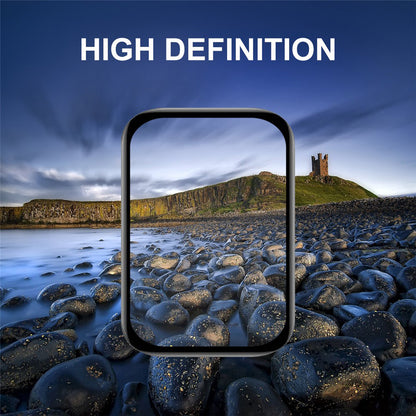 Schutzfolie Techsuit Nano Flex für Google Pixel Watch 4 45mm, Set 2 Stück, Kunststoff, Schwarz