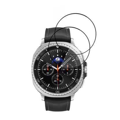 Schutzfolie Techsuit Nano Flex für Samsung Galaxy Watch8 Classic, Set 2 Stück, Kunststoff, Schwarz