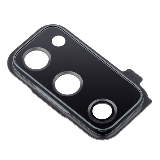Glass Blitz - Rückkamera Glas Samsung Galaxy S20 FE 5G G781 / S20 FE G780, mit Rahmen, Schwarz