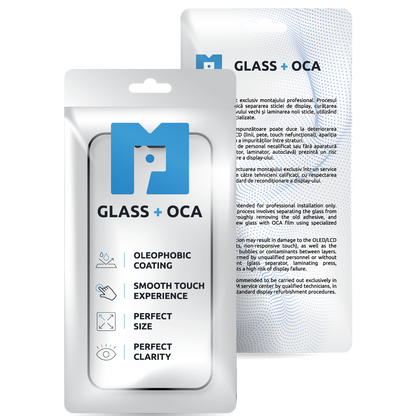 Displayglas + OCA MP kompatibel mit Apple iPhone 14 Plus, Schwarz