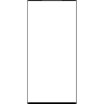 Bildschirmglas + Edge Glue / OCA Forward Guard für Samsung Galaxy S22 Ultra 5G S908, Schwarz