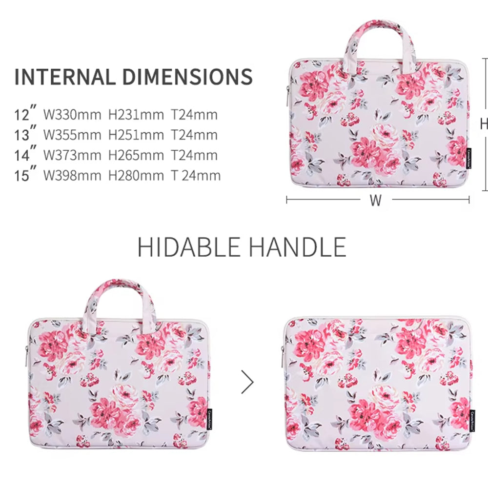 CanvasArtisan H10-B01 Tasche für Laptop 15inch - 16inch, Weiß