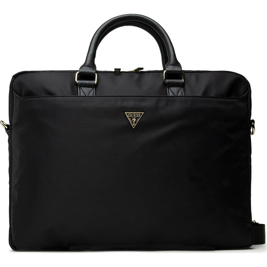 Guess Triangle Logo Bag for 16-inch Laptop, Black