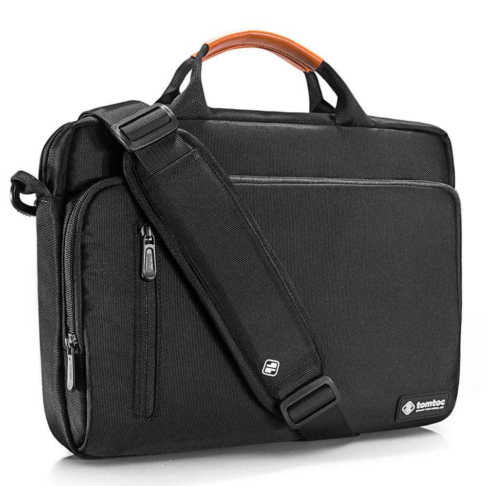 Tomtoc Tasche für 16-Zoll-Laptop, Schwarz