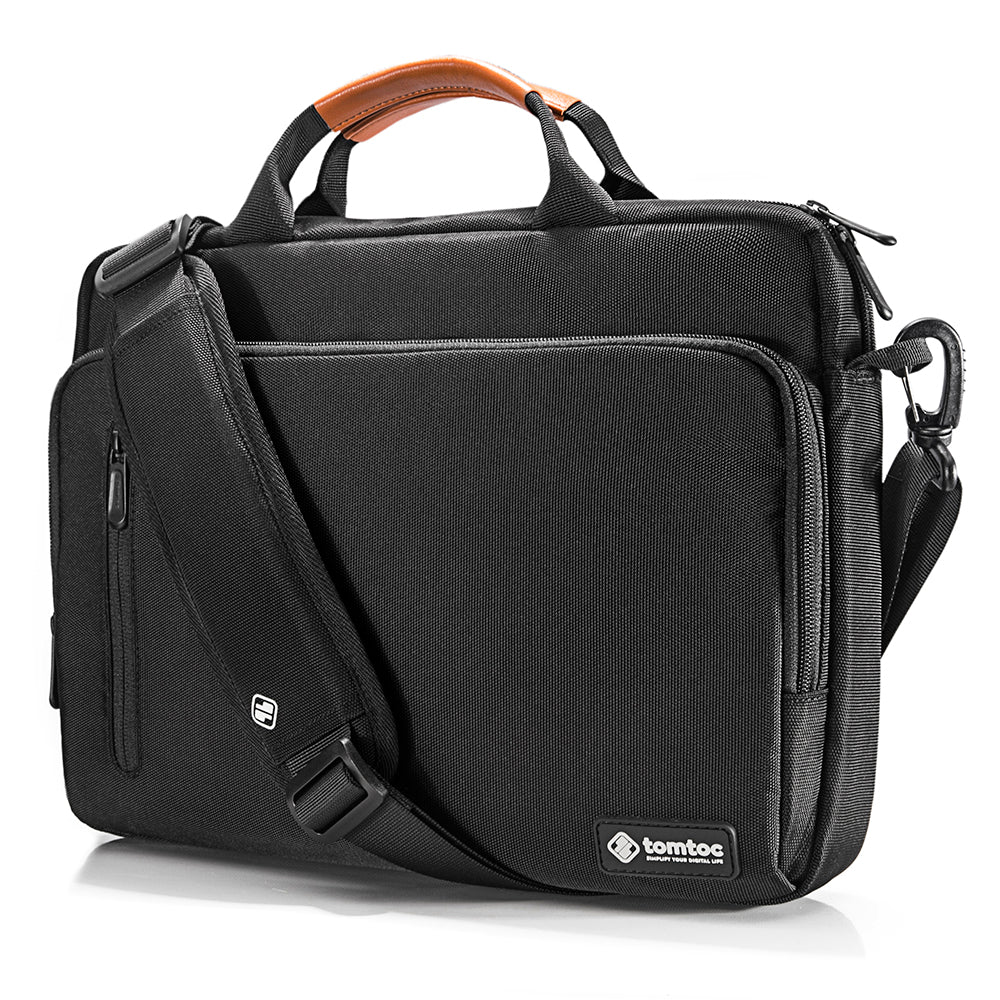 Tomtoc Tasche für 16-Zoll-Laptop, Schwarz
