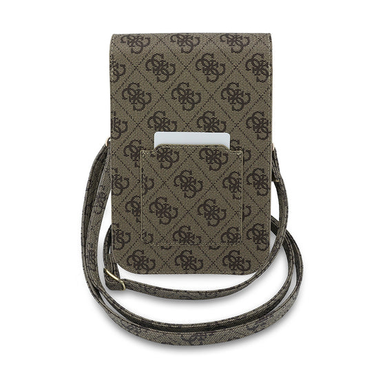 Universaltasche für Telefon, Guess, Fliptok Triangle 4G, Braun