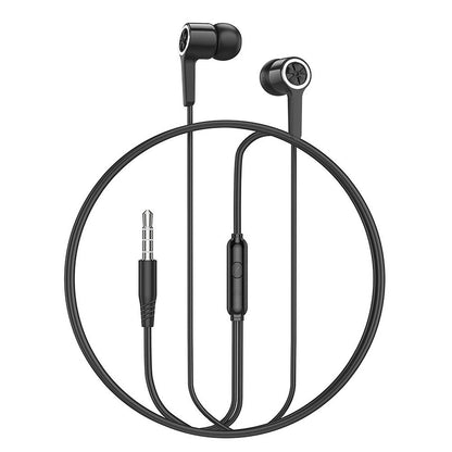 Handsfree 3.5mm HOCO M104, Schwarz
