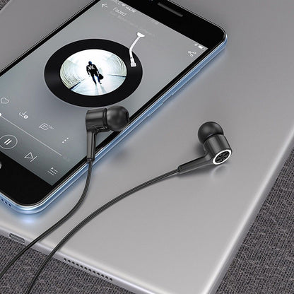 Handsfree 3.5mm HOCO M104, Schwarz