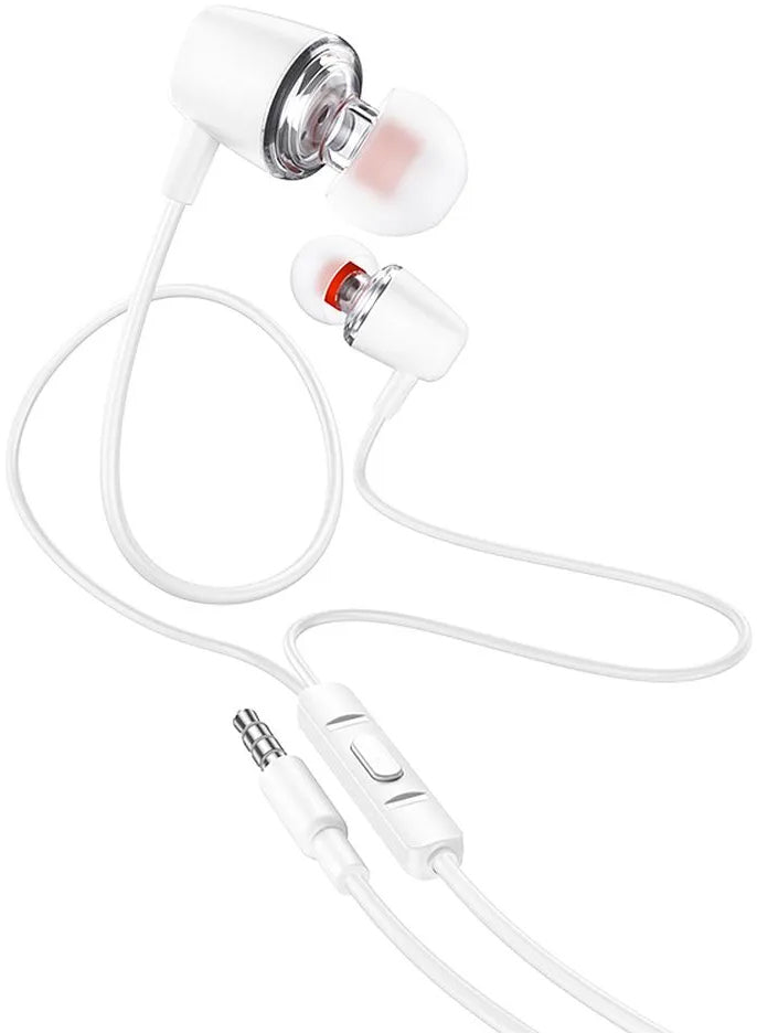 Handsfree 3.5mm HOCO M107, Weiß