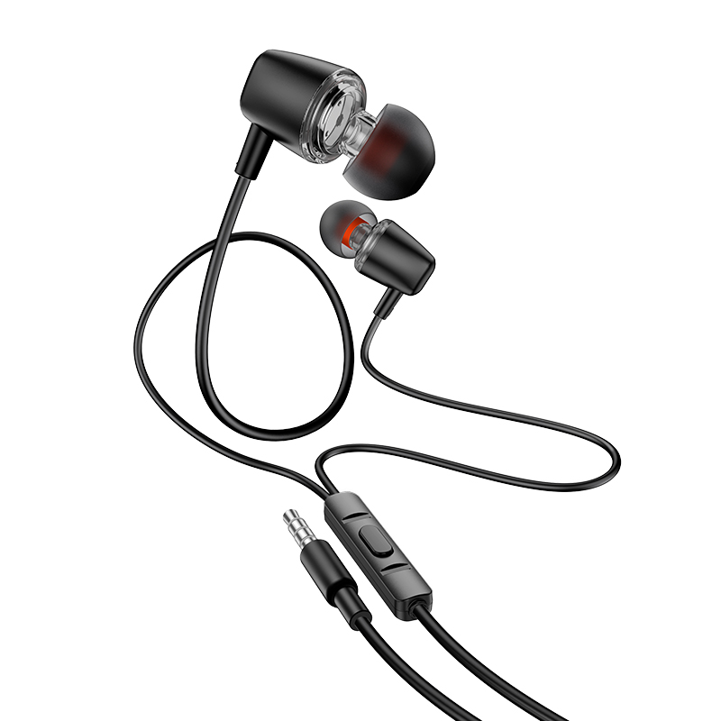 HOCO M107 Freisprecheinrichtung 3,5 mm, Schwarz