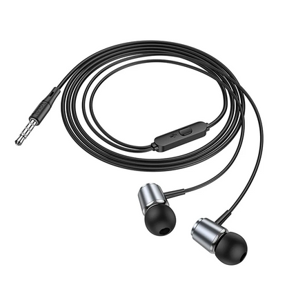 Handsfree 3.5mm HOCO M108, Grau