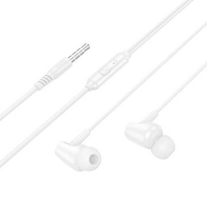 Handsfree 3.5mm HOCO M112, White
