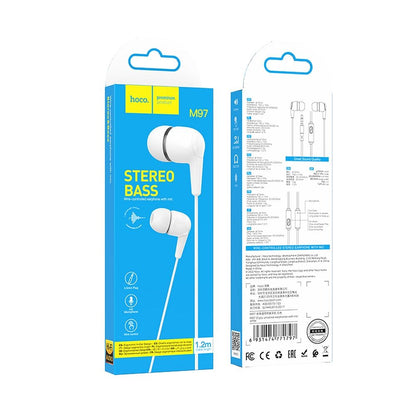 Handsfree 3.5mm HOCO M97, Weiß