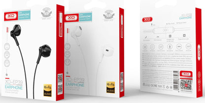 Handsfree 3.5mm XO Design EP39, White