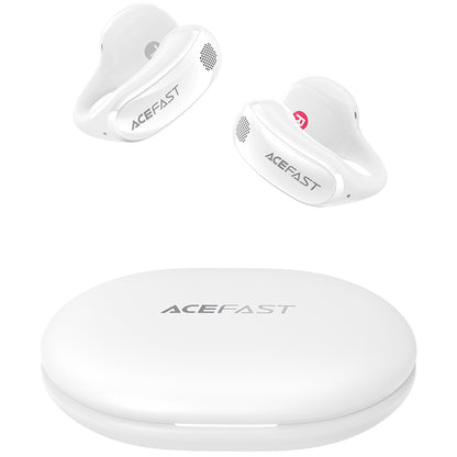 Handsfree Bluetooth Acefast Aceclip Pro, TWS, Weiß