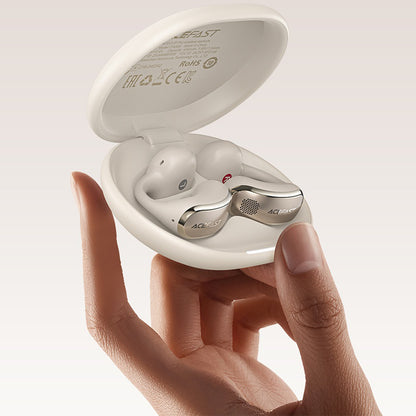 Handsfree Bluetooth Acefast Aceclip Pro, TWS, Gold