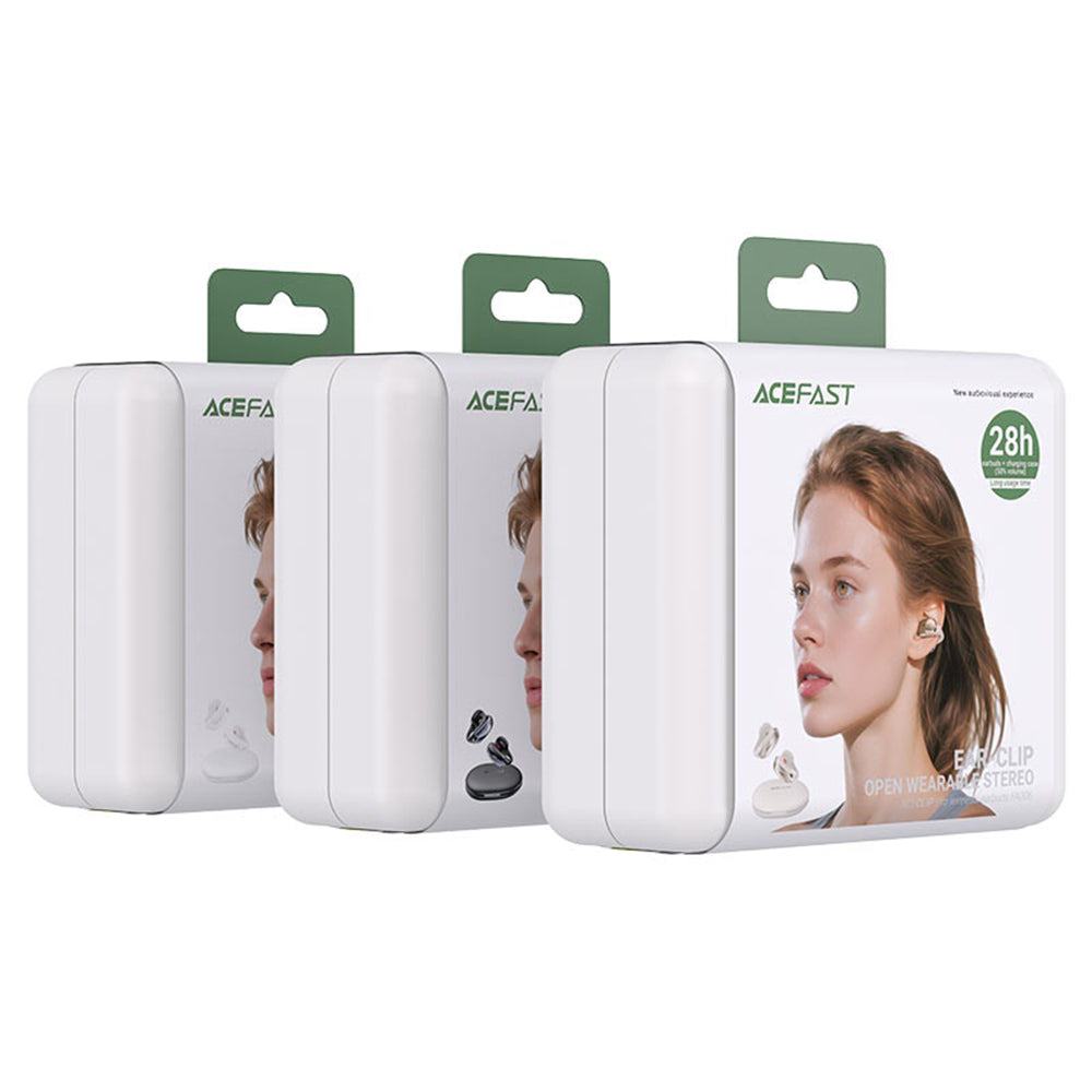 Handsfree Bluetooth Acefast Aceclip Pro, TWS, Gold