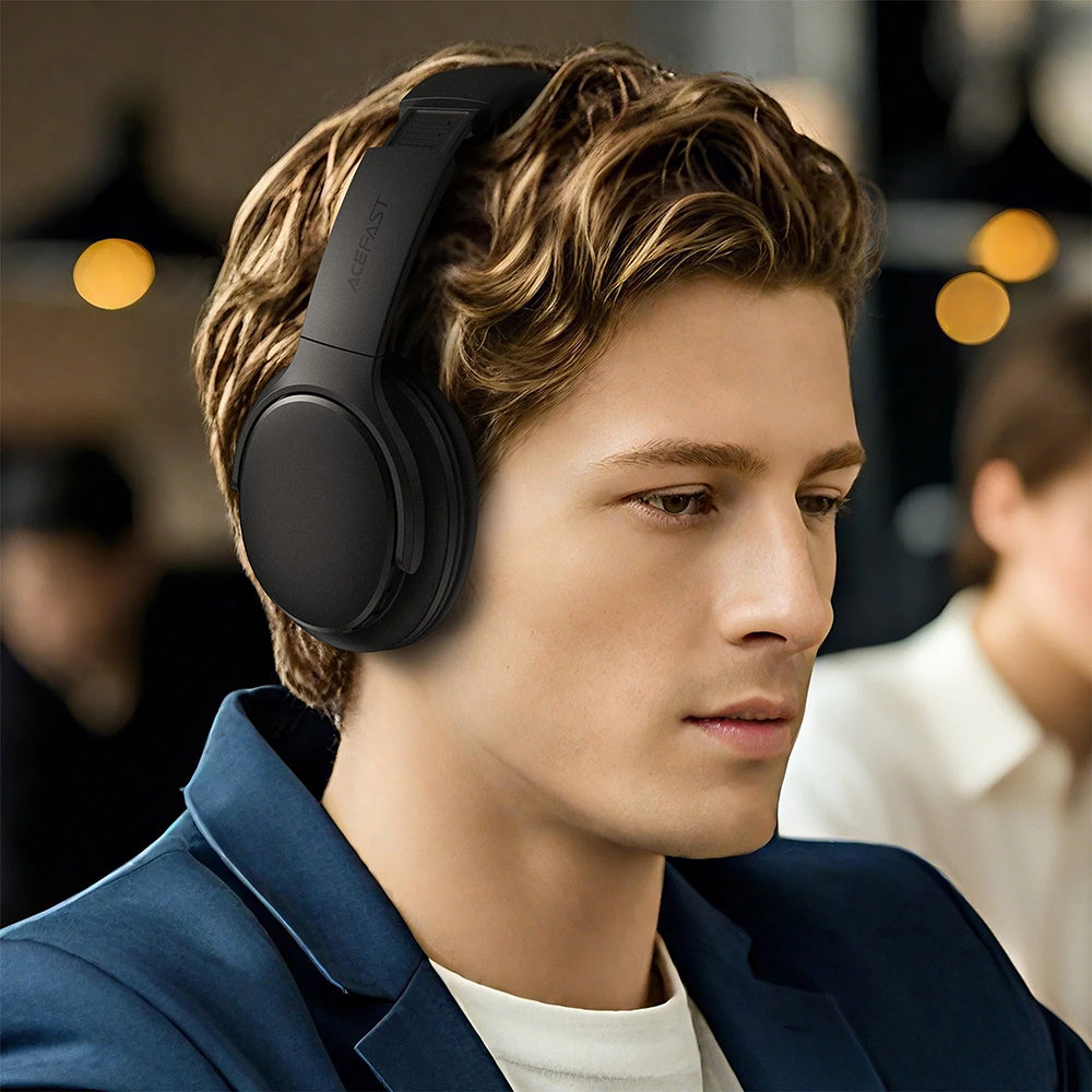 Bluetooth-Freisprecheinrichtung Acefast H10, A2DP, Schwarz