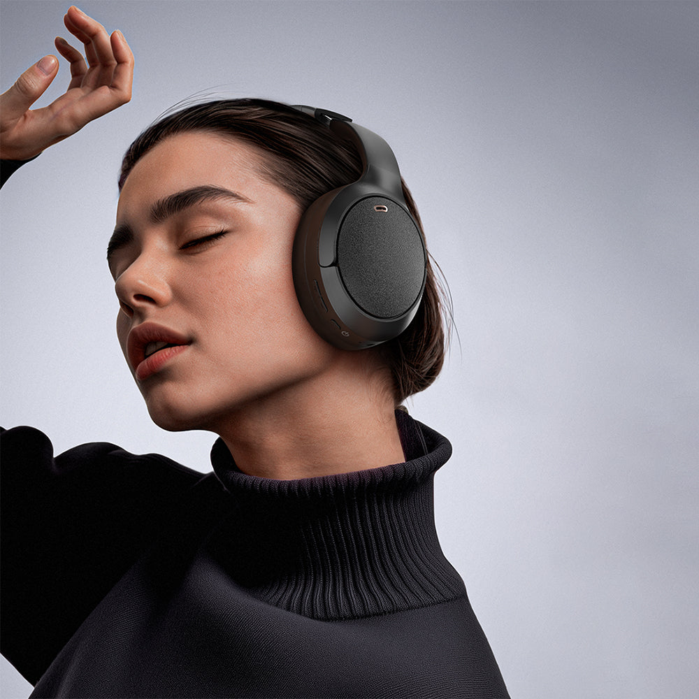 Handsfree Bluetooth Acefast H6, A2DP, ANC, Weiß