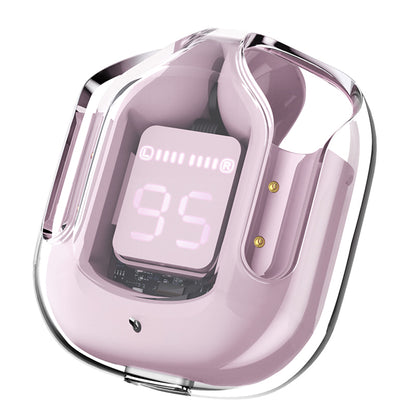 Handsfree Bluetooth Acefast T6, TWS, Rosa