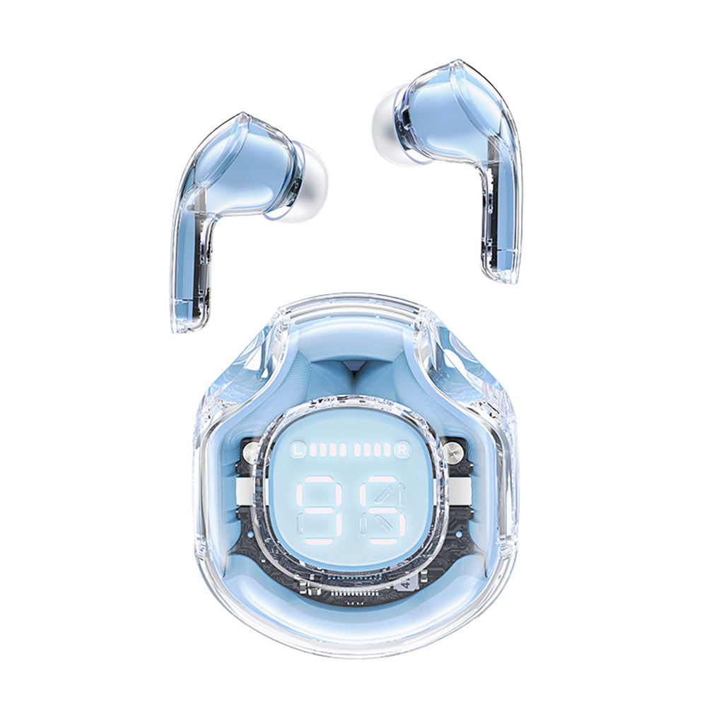 Handsfree Bluetooth Acefast T8, TWS, Blau