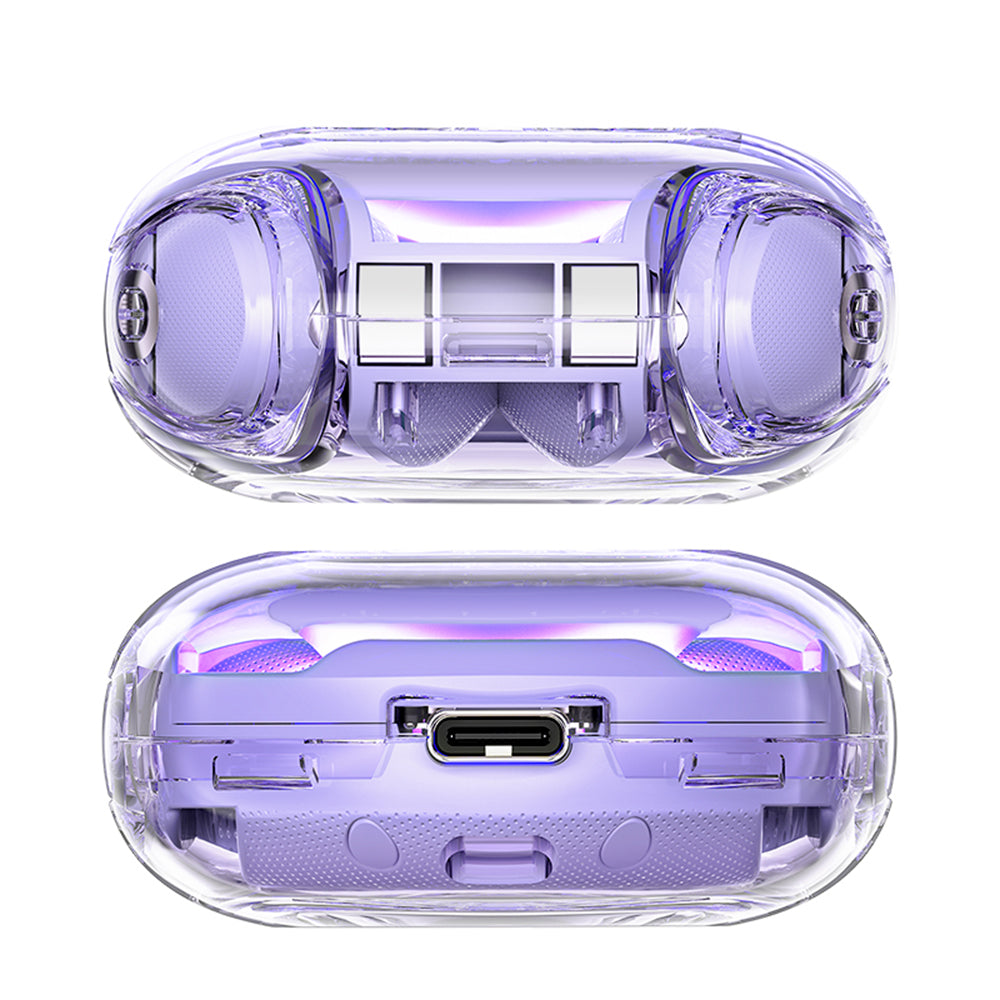 Handsfree Bluetooth Acefast T8, TWS, Lila