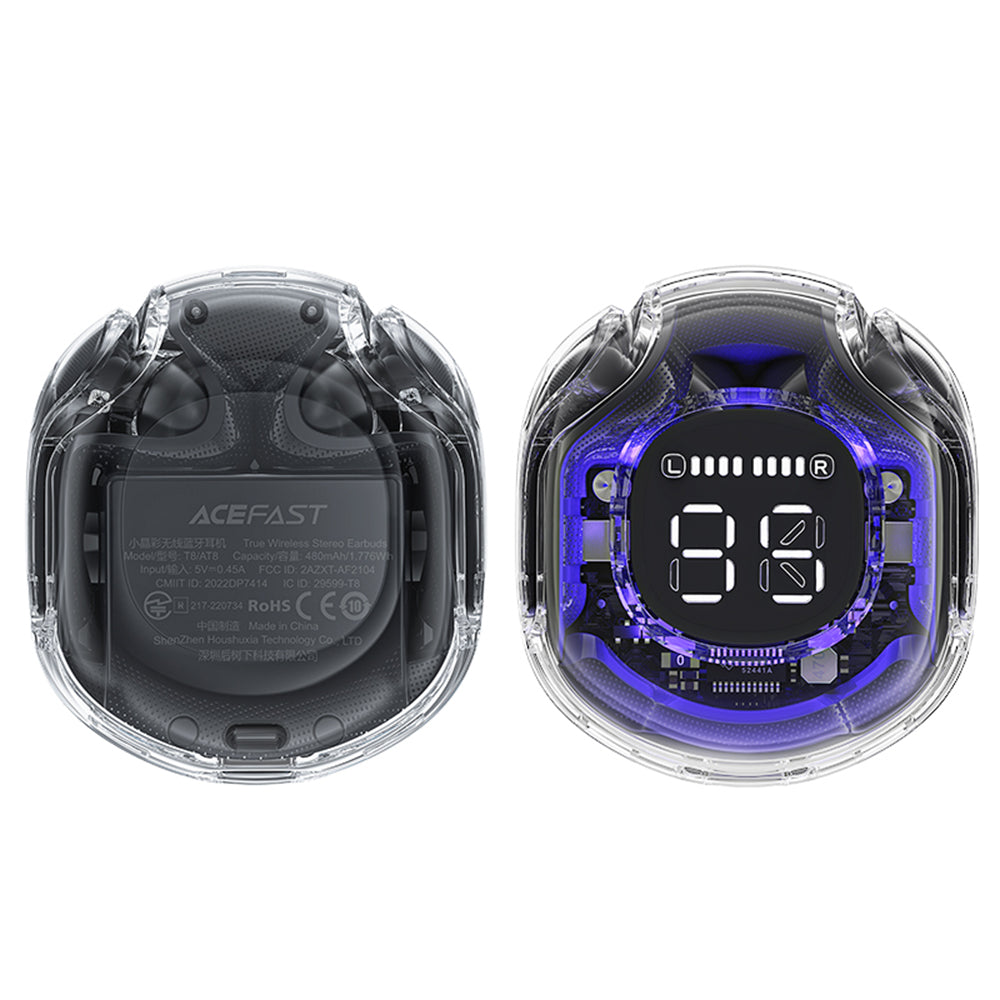 Acefast T8 Bluetooth Handsfree, TWS, Black