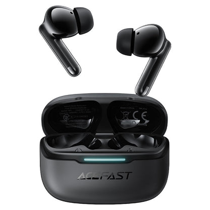 Bluetooth-Freisprecheinrichtung Acefast W5, TWS, ANC, Schwarz