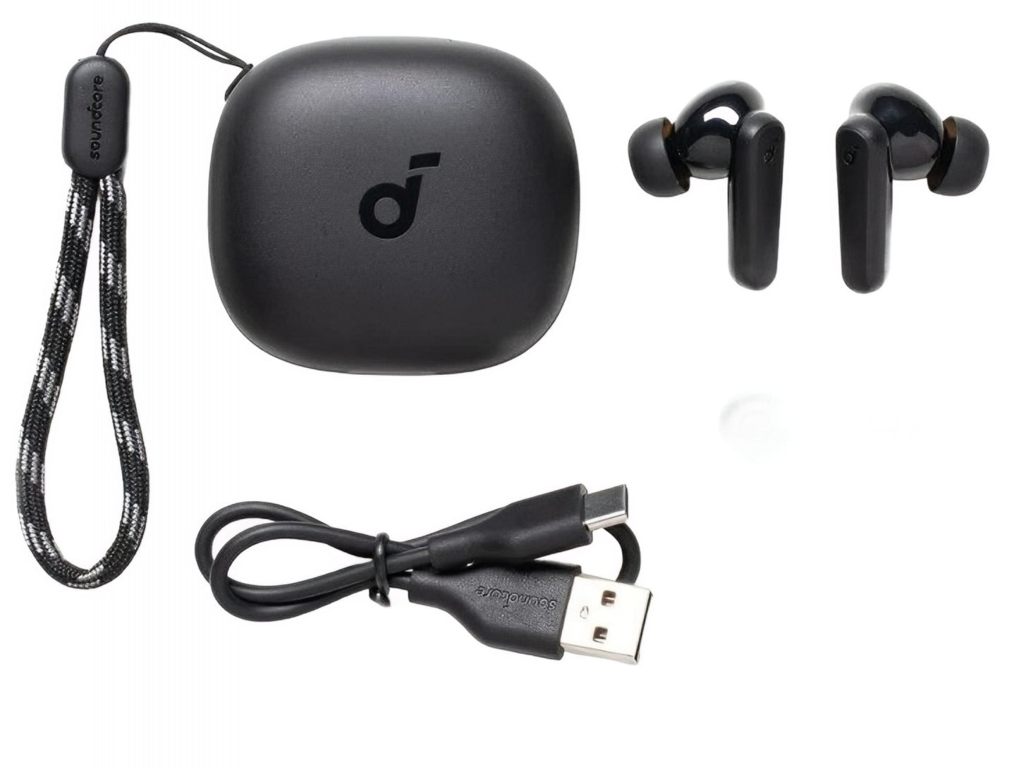 Handsfree Bluetooth Anker SoundCore R50i V2, TWS, Schwarz A3949G12