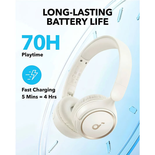 Bluetooth-Freisprecheinrichtung Anker SoundCore H30i, Multipoint, A2DP, Weiß A3012G21