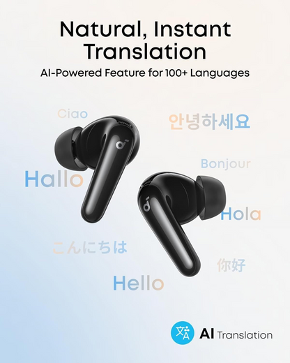 Handsfree Bluetooth Anker Soundcore R60i, TWS, ANC, Schwarz D1202G11