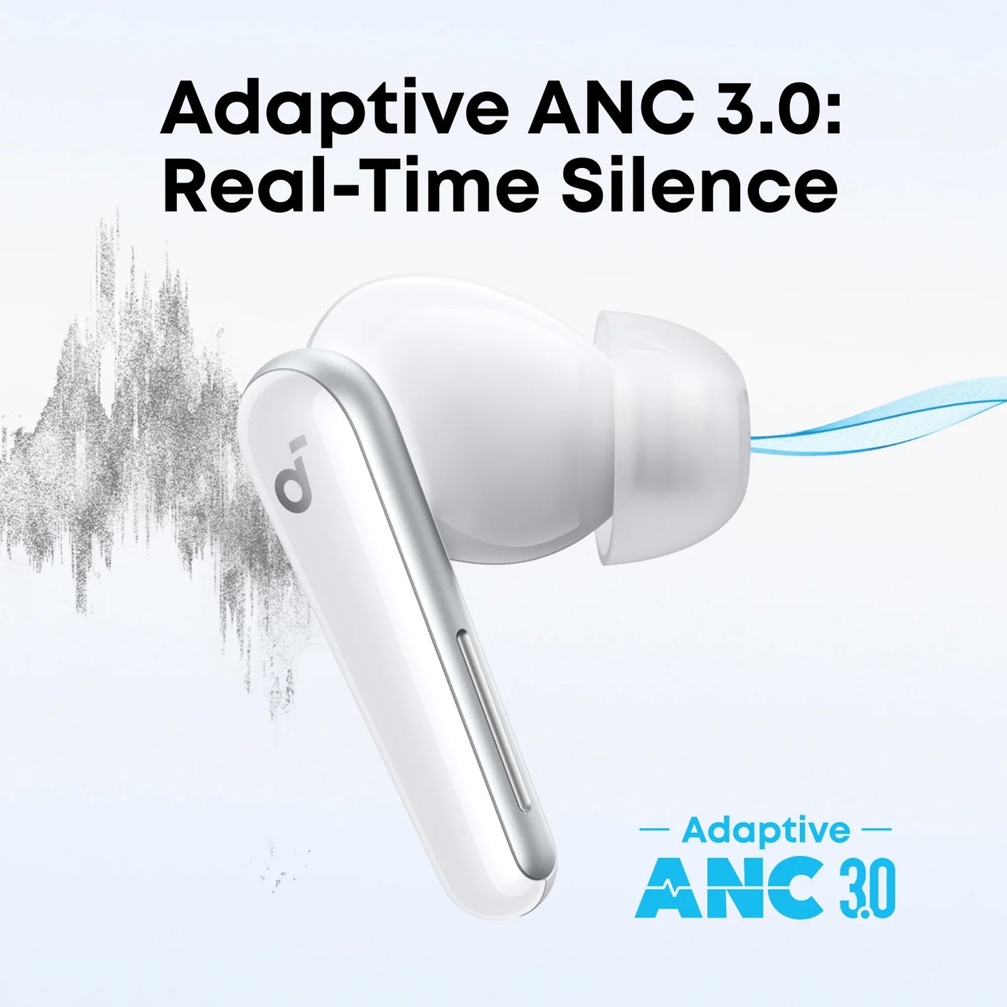 Handsfree Bluetooth Anker SoundCore Liberty 5, TWS, ANC, Weiß A3957G21