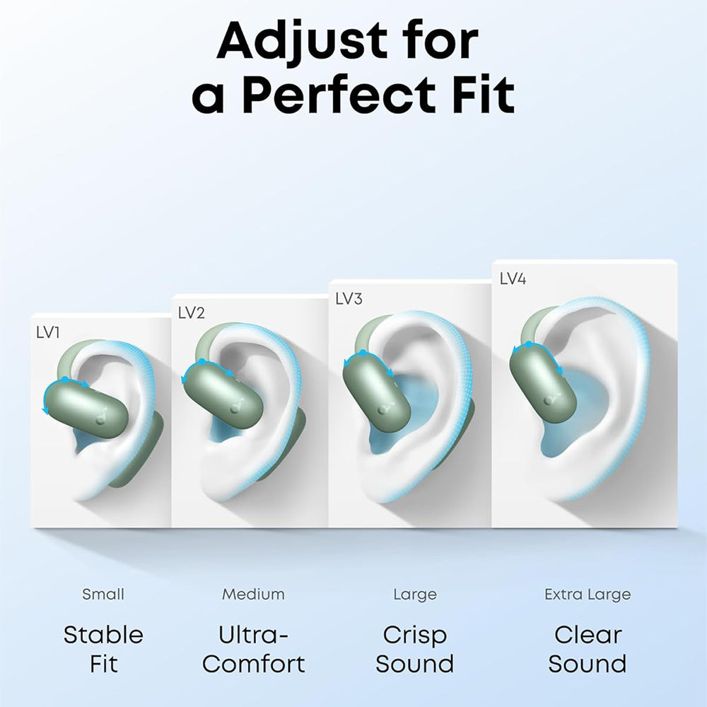 Handsfree Bluetooth Anker SoundCore AeroFit 2, TWS, Grün A3874G61