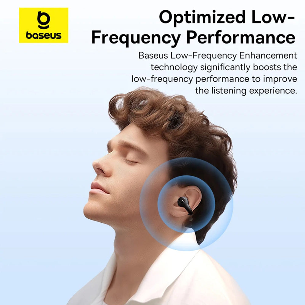 Bluetooth-Freisprecheinrichtung Baseus AirGo AS01, TWS, Schwarz A00069101113113-00 