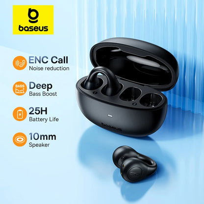 Bluetooth-Freisprecheinrichtung Baseus AirGo AS01, TWS, Schwarz A00069101113113-00 