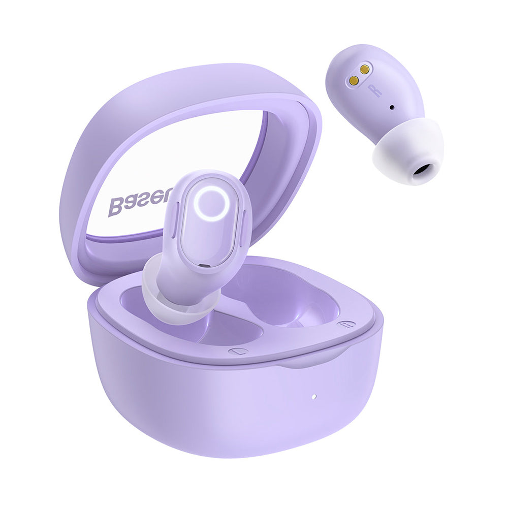 Handsfree Bluetooth Baseus Bowie WM02, TWS, Lila NGTW370205
